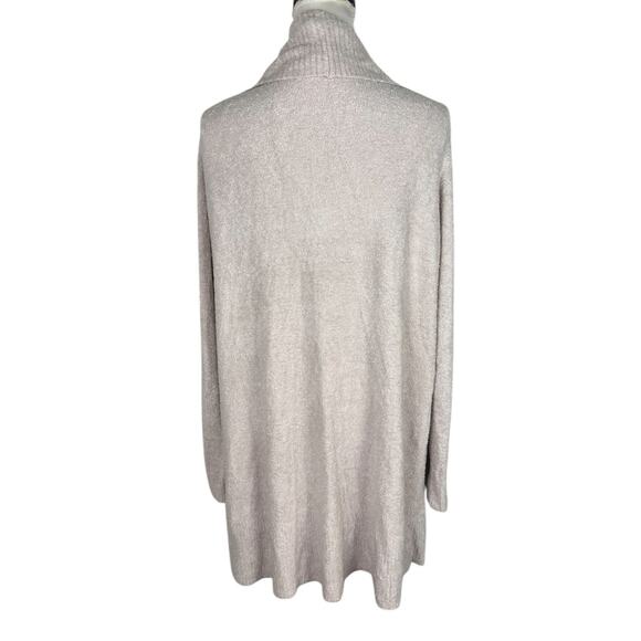 Barefoot Dreams CozyChic Lite Circle Cardigan Sweater Drapey Plus Size 2X - Picture 3 of 6